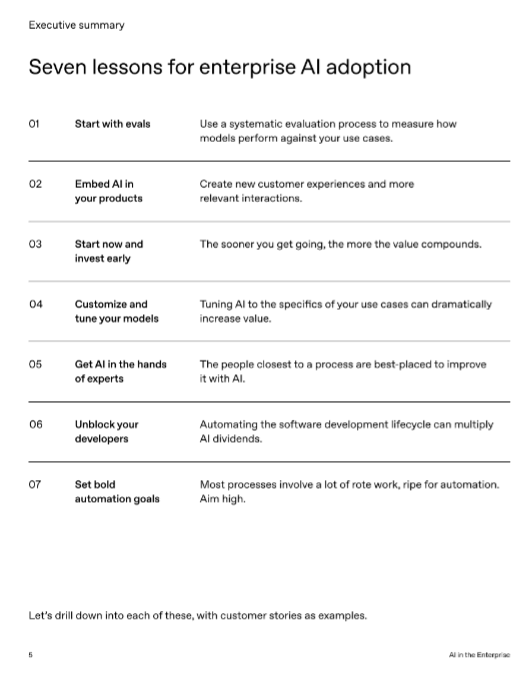 OpenAI 'AI in the Enterprise' (PDF) – AI Tutorial Materials