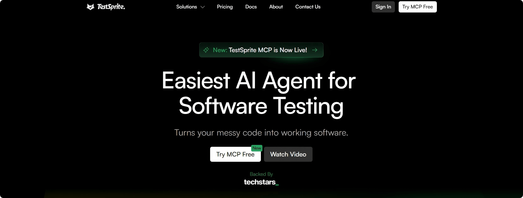 TestSprite: Let AI Validate and Fix Your Code