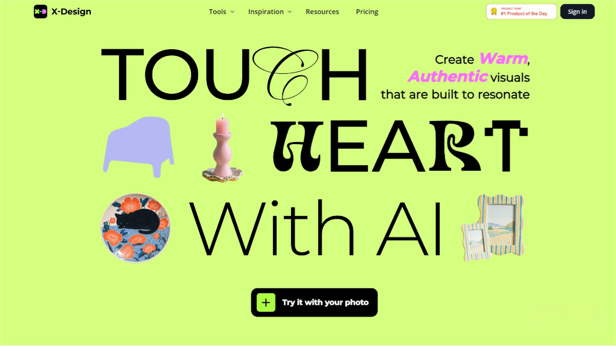 X-Design – An AI-powered image editing platform launched by Meitu