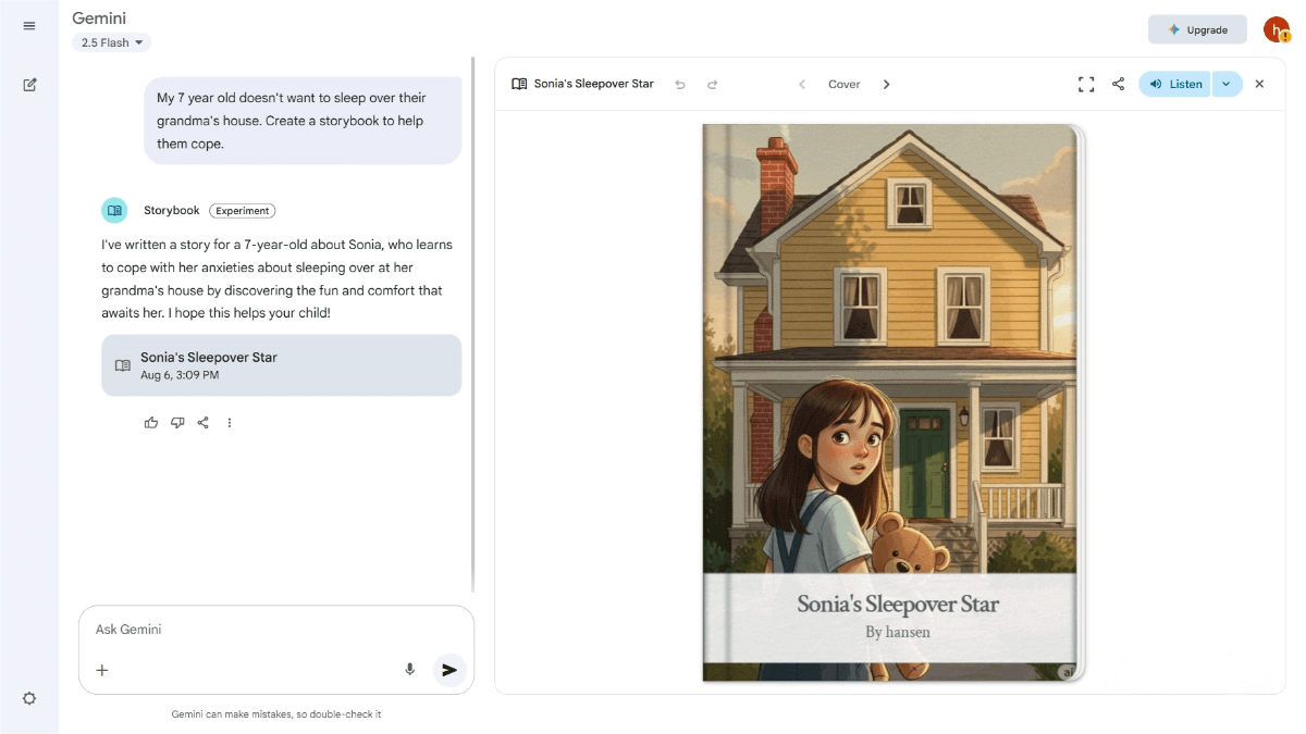 Storybook – Google's AI-Powered Picture Book Generator