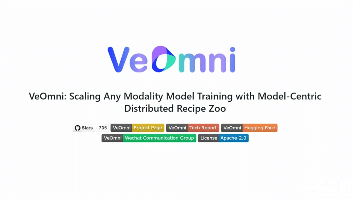 VeOmni – ByteDance’s Open-Source Fully-Modal PyTorch-Native Training Framework