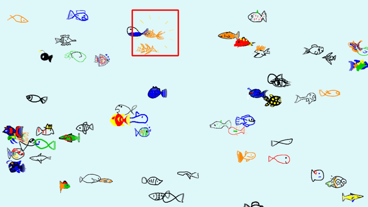 Draw A Fish – An Innovative Online Drawing Platform for Experiencing a Global Shared Virtual Fish Tank