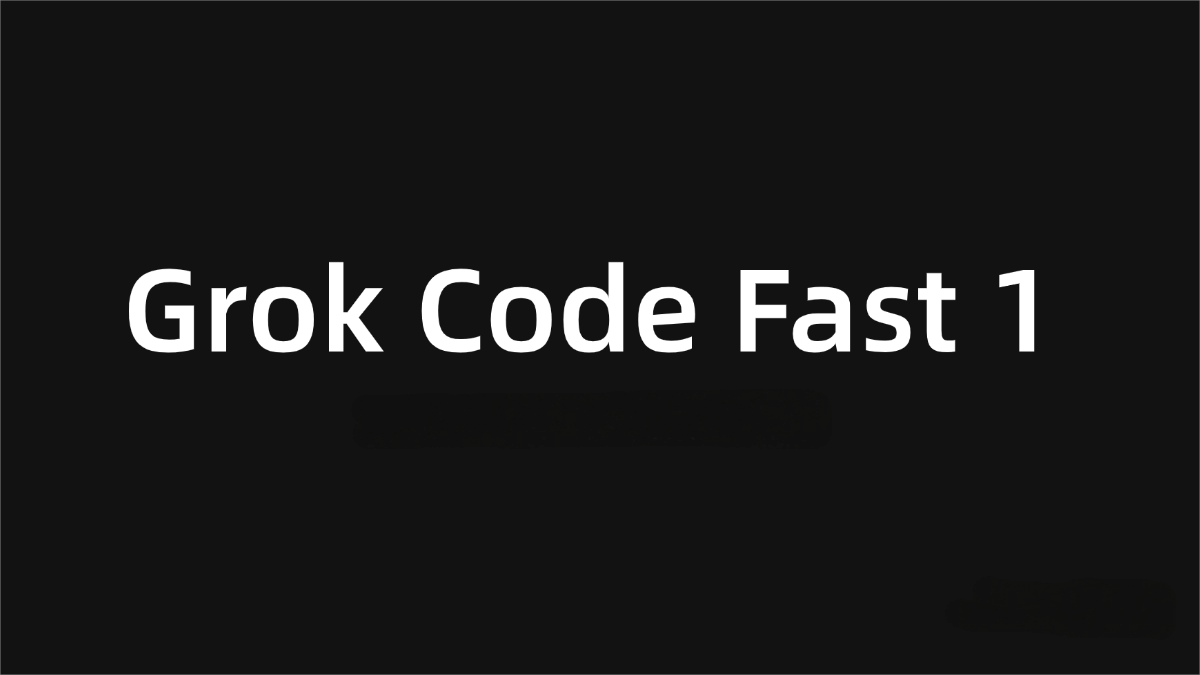 Grok Code Fast 1 – AI Programming Model by xAI