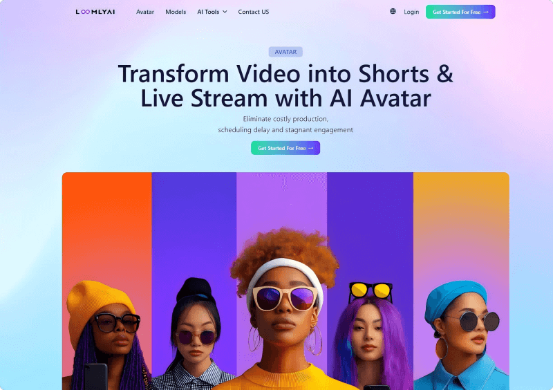 LoomlyAI – An AI-powered virtual fitting platform, generating commercial images and videos with a single click