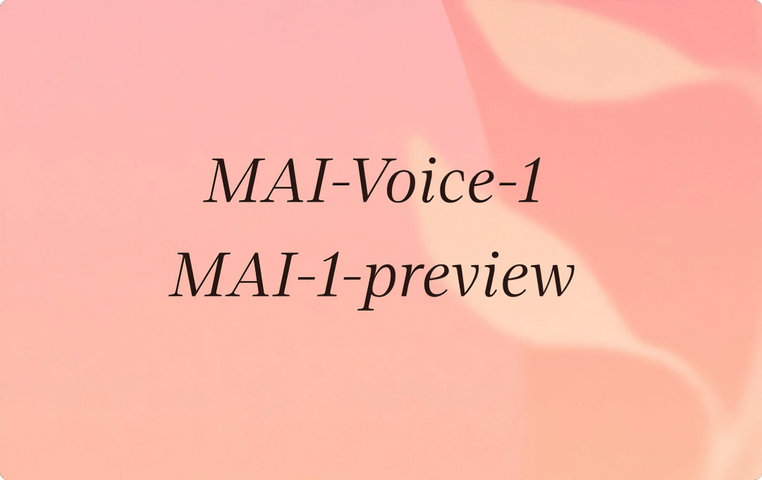 MAI-1-preview – Microsoft’s end-to-end trained foundational model