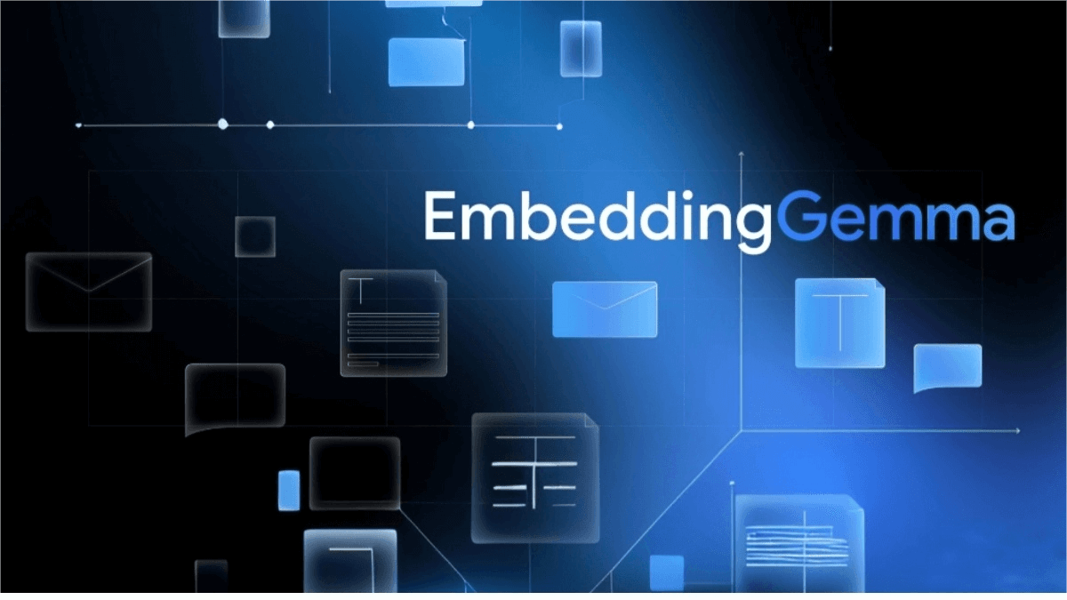 EmbeddingGemma – Google’s open-source multilingual text embedding model