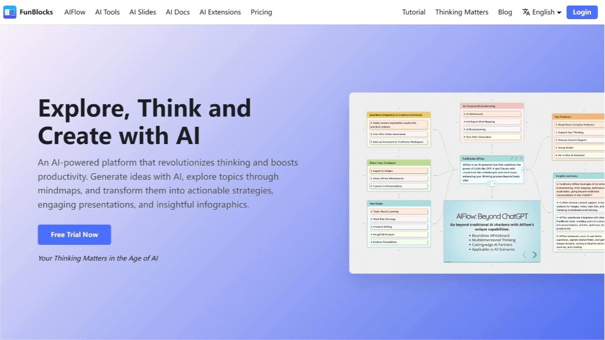 FunBlocks – A Full-Featured AI Content Creation Workspace