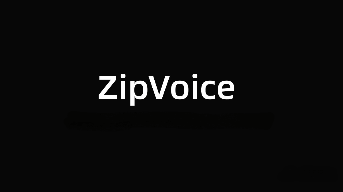 ZipVoice – A Zero-Shot Speech Synthesis Model Released by Xiaomi