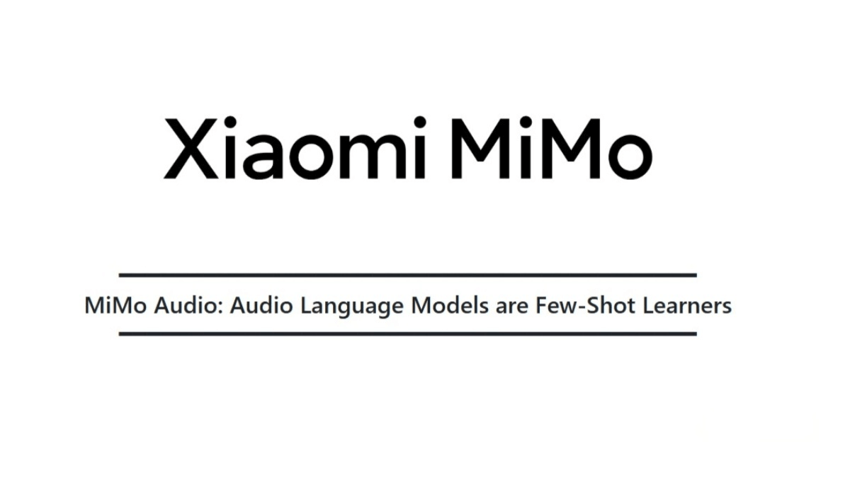 Xiaomi-MiMo-Audio – Xiaomi’s open-source end-to-end speech large model