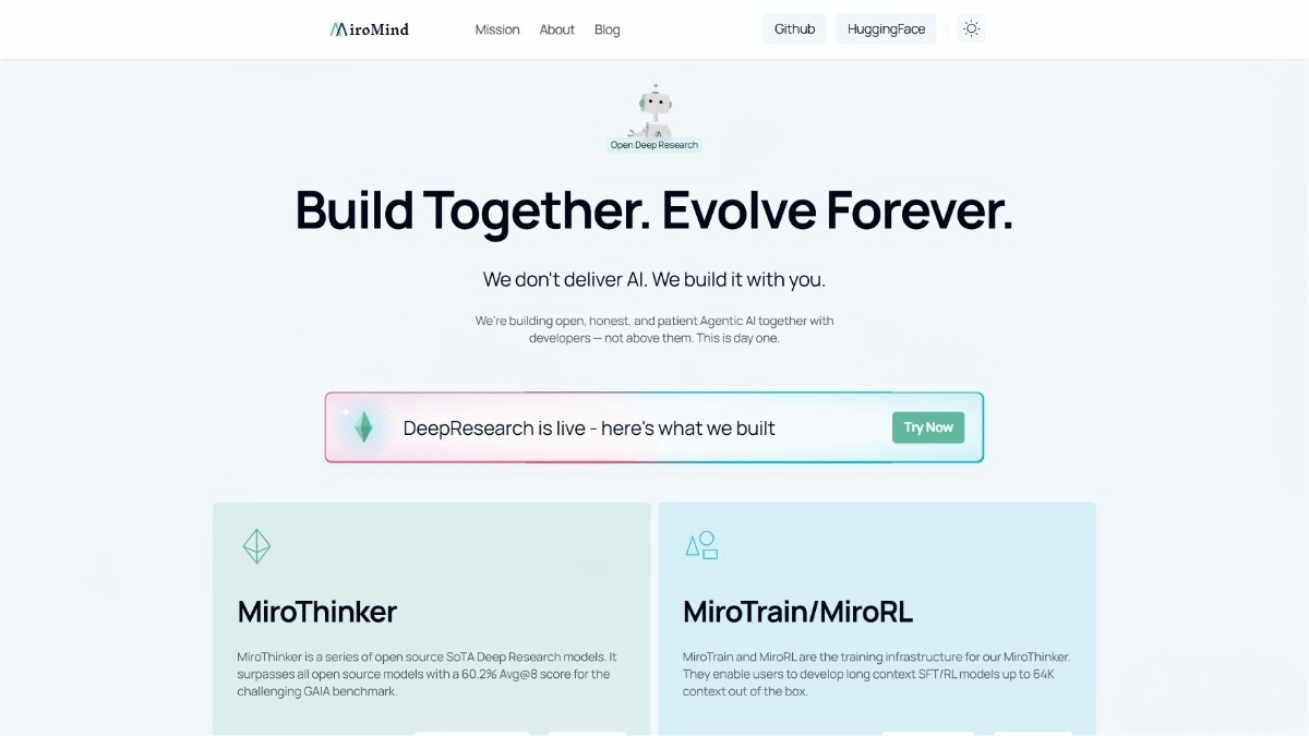 MiroMind – an AI large model prediction platform launched by Chen Tianqiao