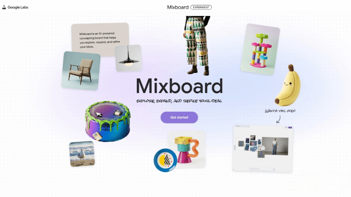 Mixboard – Google’s AI Drawing Board Tool