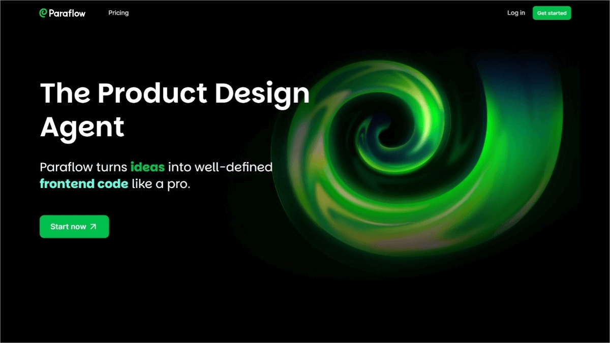 Paraflow – An AI-powered product design tool that transforms ideas into frontend code