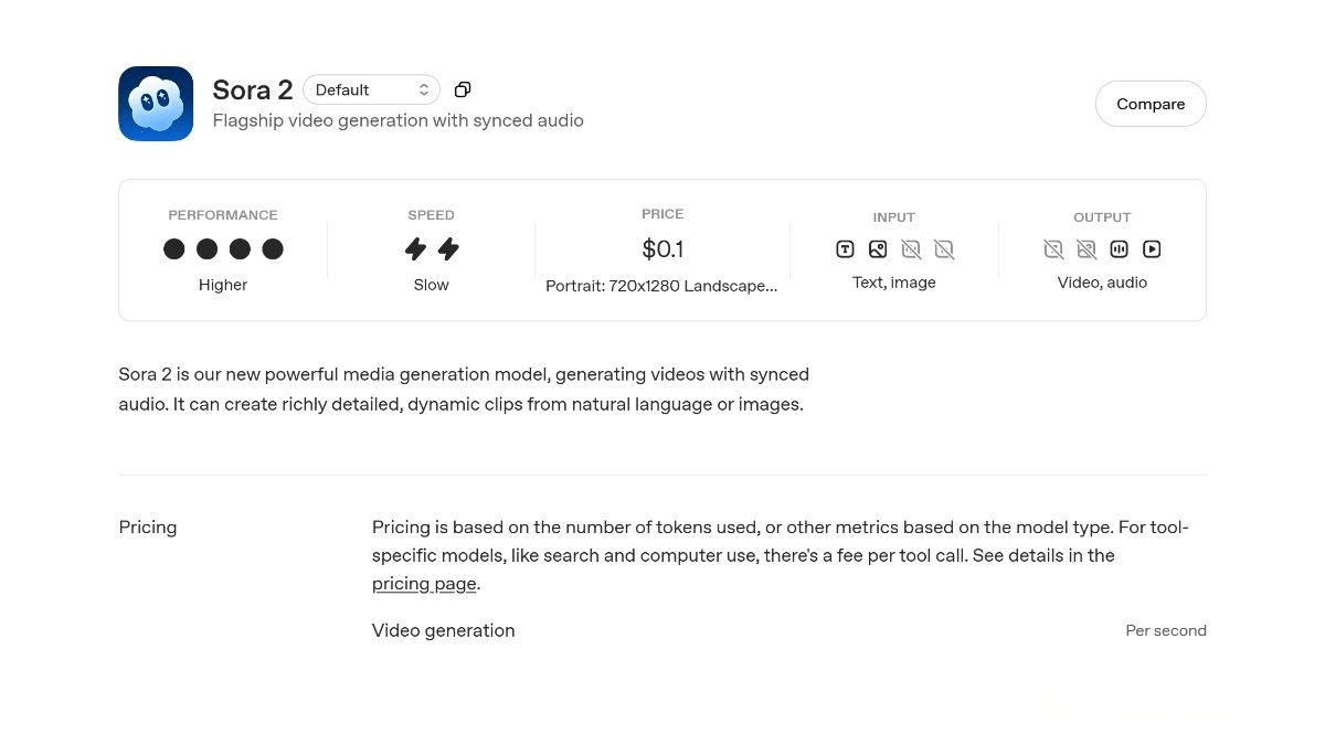 Sora 2 API – The API interface for OpenAI’s Sora 2 video generation model