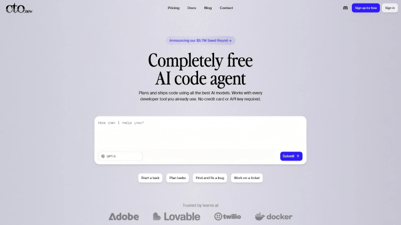 cto.new – A free AI programming platform for automatic code planning and generation