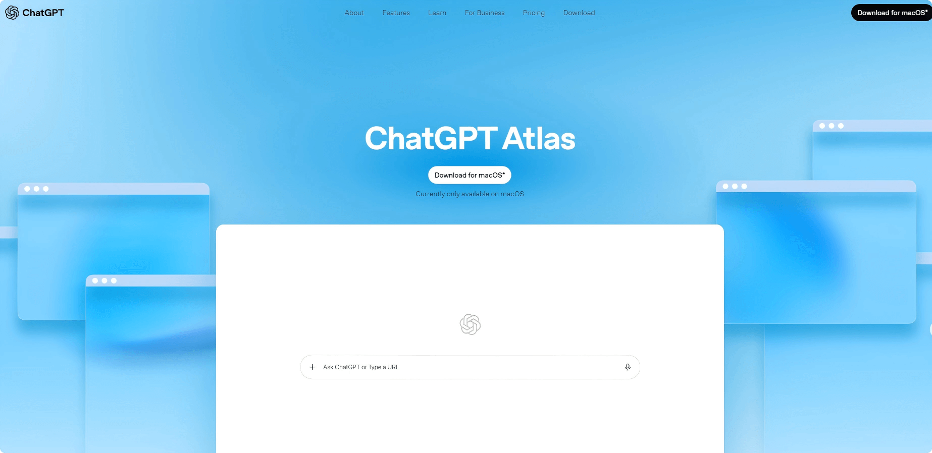 ChatGPT Atlas – the first AI-native browser launched by OpenAI
