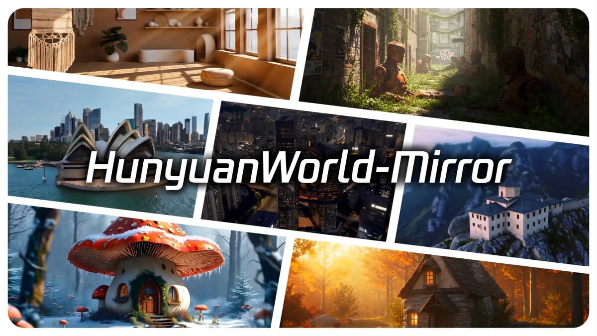 Hunyuan World Model 1.1 – Tencent Hunyuan’s open-source 3D world generation model
