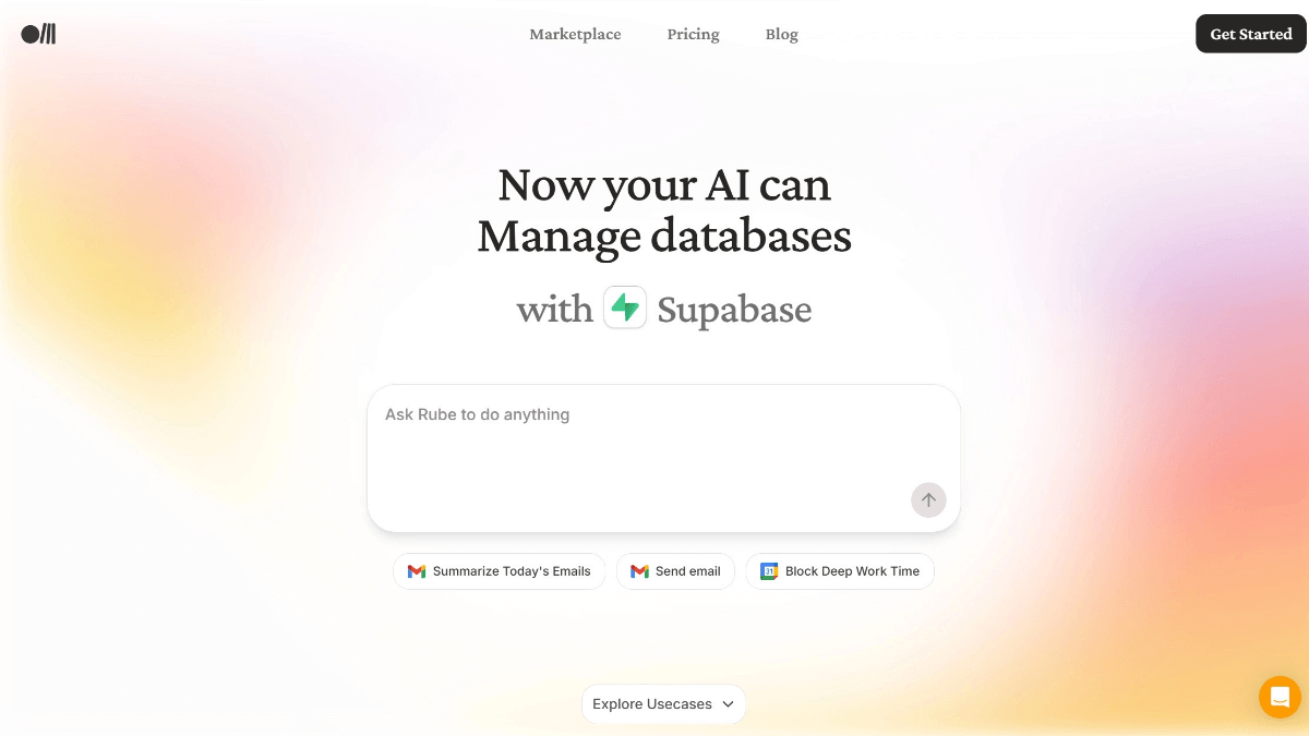 Rube – AI platform based on MCP that executes cross-application operations using natural language