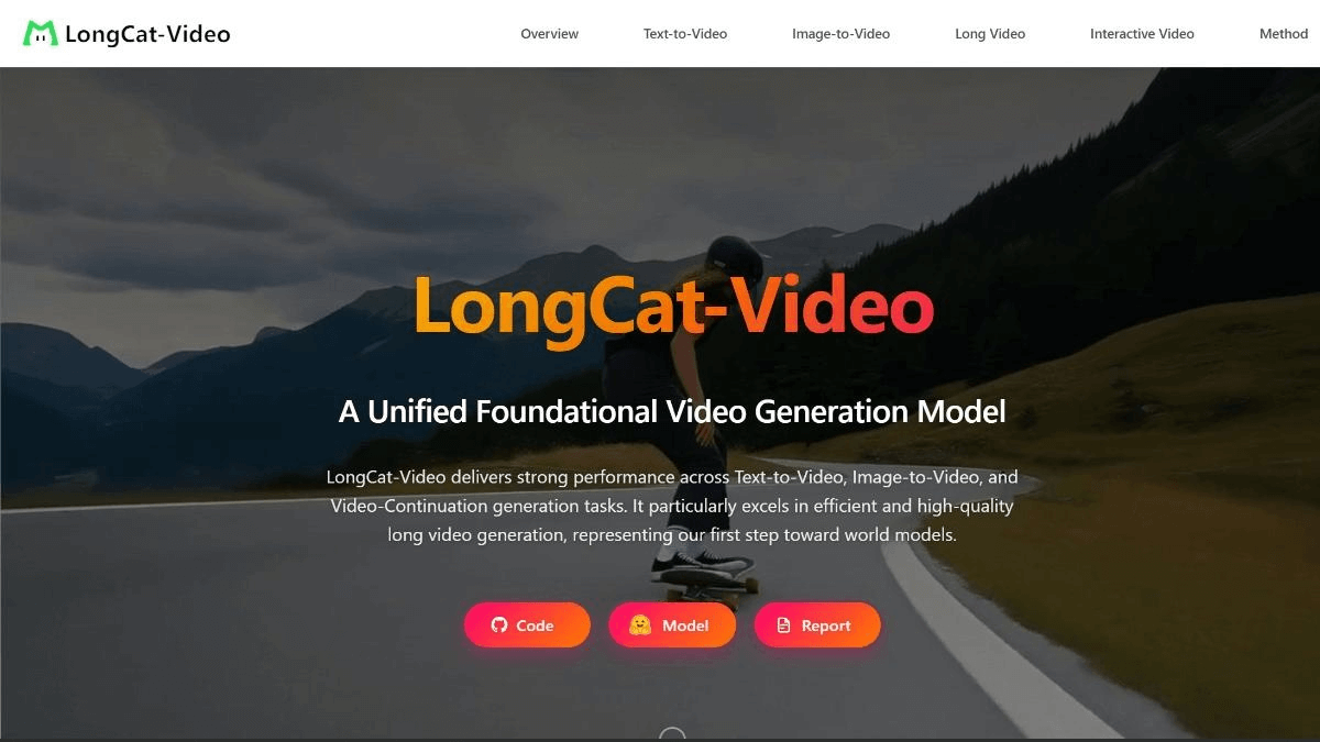 LongCat-Video – Meituan’s Open-Source Video Generation Model
