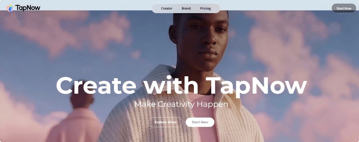 TapNow – an AI visual content creation platform that offers multiple preset workflows