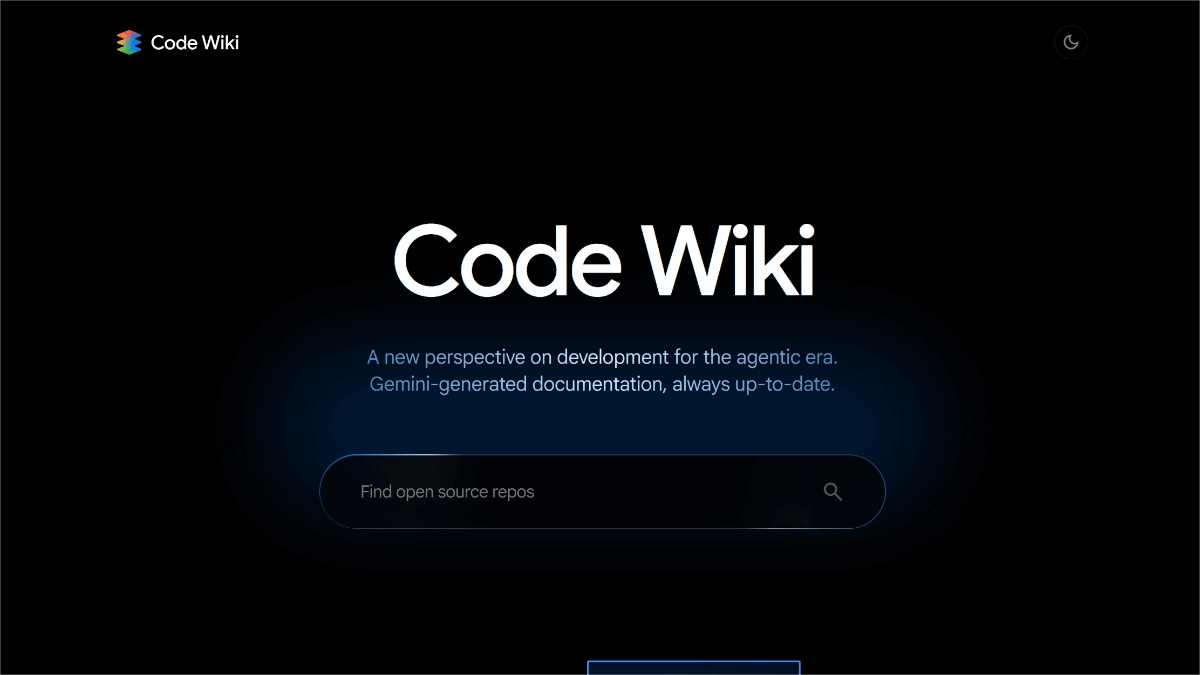 Code Wiki – an AI-powered code documentation generation tool launched by Google